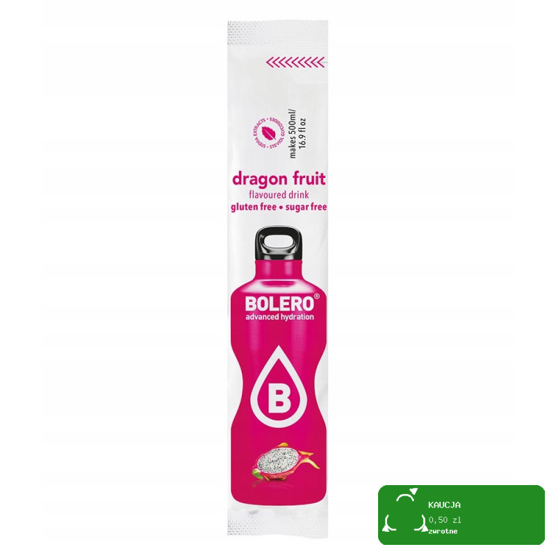 BOLERO DRINK w proszku DRAGON FRUIT smoczy owoc 12