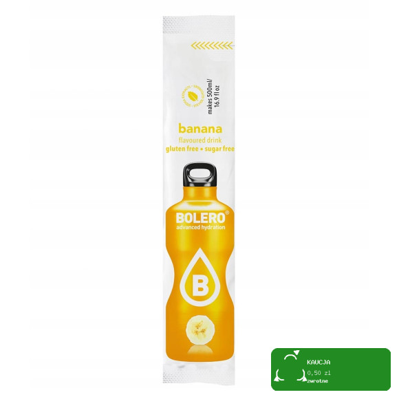 BOLERO DRINK w proszku BANANA BANAN bananowy 12x3g