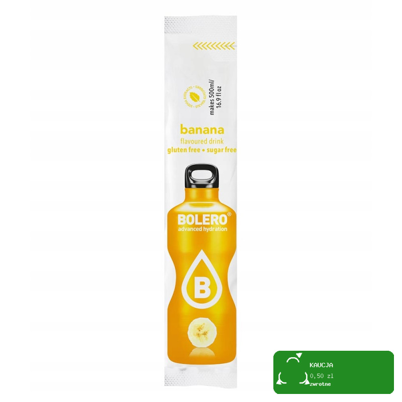 BOLERO DRINK w proszku BANANA BANAN bananowy 12x3g