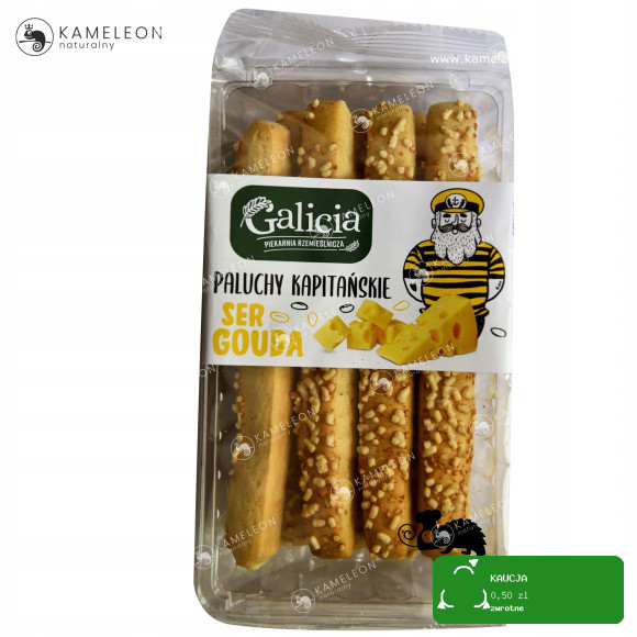 PALUCHY GRUBE PALUSZKI KAPITAŃSKIE SER GOUDA z serem! serowe 80Gx12 0,96KG
