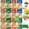 SALZA PRZEKĄSKI BREDO ROLLS MIX SMAKÓW Szpinak Grzyby Sól Pizza x12 0,84KG