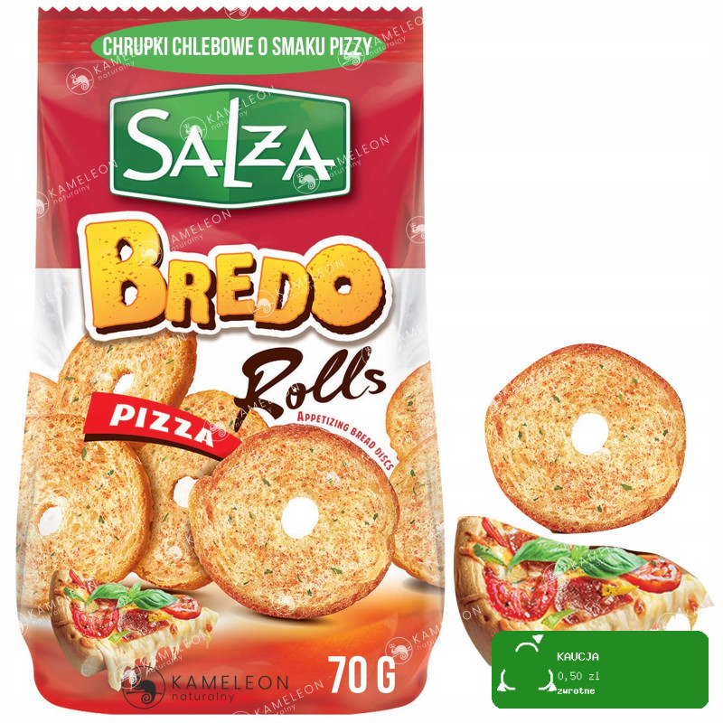 SALZA PRZEKĄSKI BREDO ROLLS MIX SMAKÓW Szpinak Grzyby Sól Pizza x12 0,84KG
