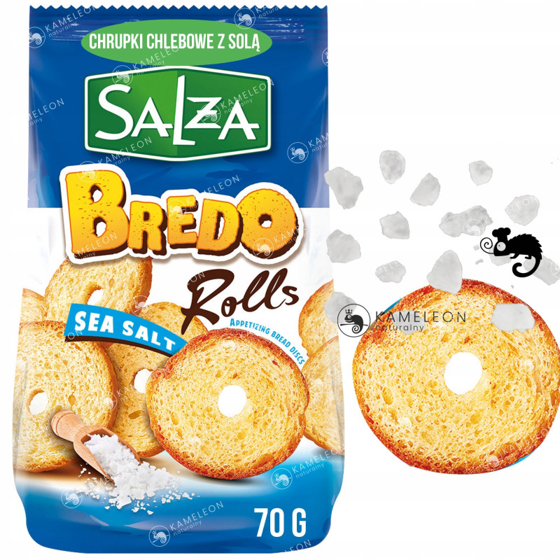 SALZA PRZEKĄSKI BREDO ROLLS MIX SMAKÓW Szpinak Grzyby Sól Pizza x12 0,84KG