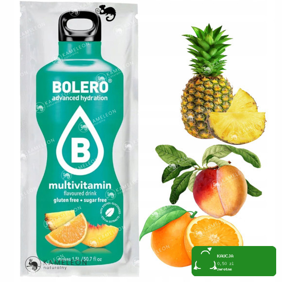 BOLERO DRINK w proszku MULTIVITAMIN MULTIWITAMINA