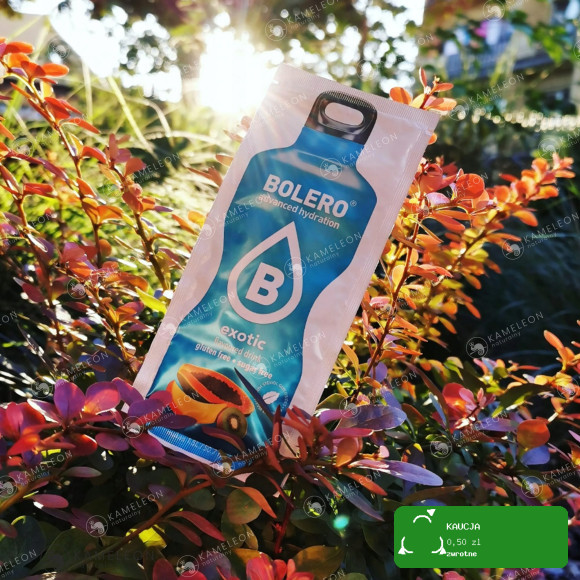 BOLERO DRINK NAPÓJ izotoniczny w proszku bez cukru EXOTIC EGZOTYCZNY 9g x12