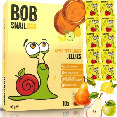 BOB SNAIL JELLY JABŁKO GRUSZKA CYTRYNA 90G