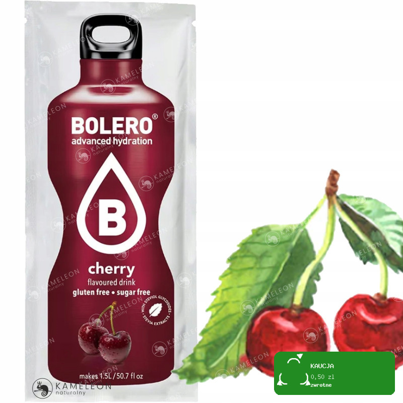 BOLERO DRINK w proszku WIŚNIA CHERRY WIŚNIOWY 9g