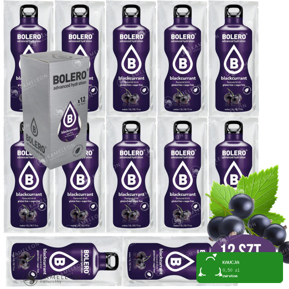 BOLERO DRINK NAPÓJ w proszku CZARNA PORZECZKA 9g