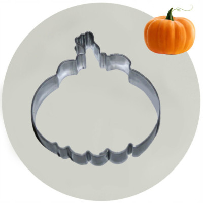 FOREMKA FORMA DO CIASTEK METALOWA wykrawacz DYNIA na HALLOWEEN DUŻA 6 x 6cm
