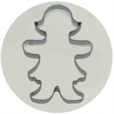 FOREMKA FORMA DO CIASTEK METALOWA wykrawacz DZIEWCZYNKA LALECZKA 6,3cm