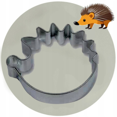 FOREMKA FORMA DO CIASTEK METALOWA wykrawacz JEŻ JEŻYK 3,4 x 4,5cm