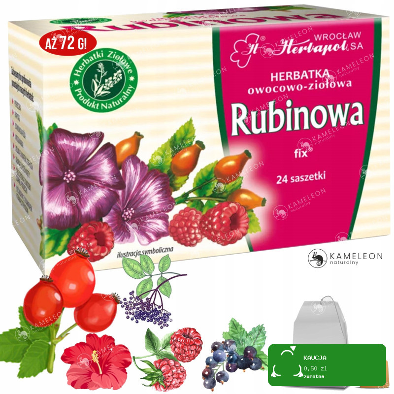 HERBATA OWOCOWA ZIOŁOWA zestaw HERBAPOL x9 216szt!
