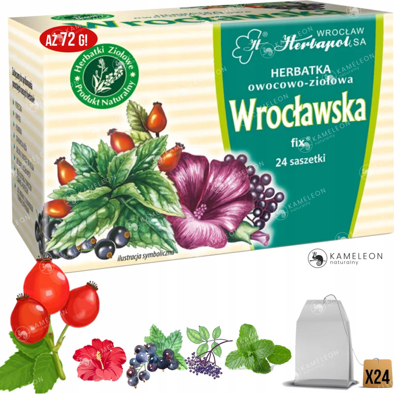 HERBATA OWOCOWA ZIOŁOWA zestaw HERBAPOL x9 216szt!