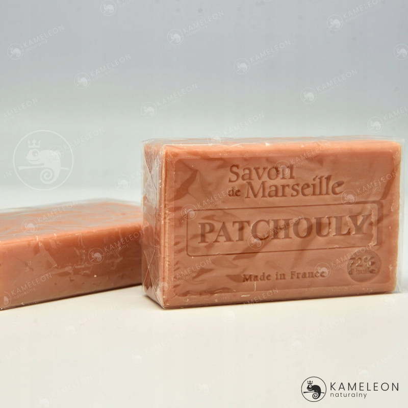 MYDŁO MARSYLSKIE PACZULI PACZULA 72% kostka 10x100g Le Chatelard 1802