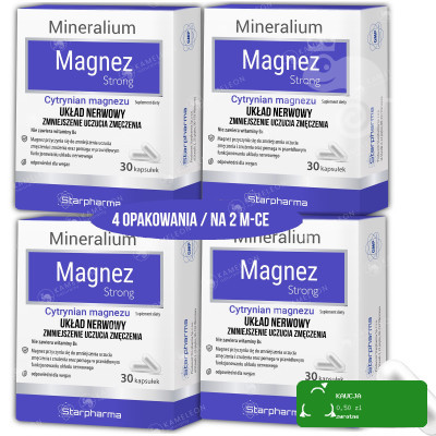 Starpharma MAGNEZ STRONG układ nerwowy zmęczenie