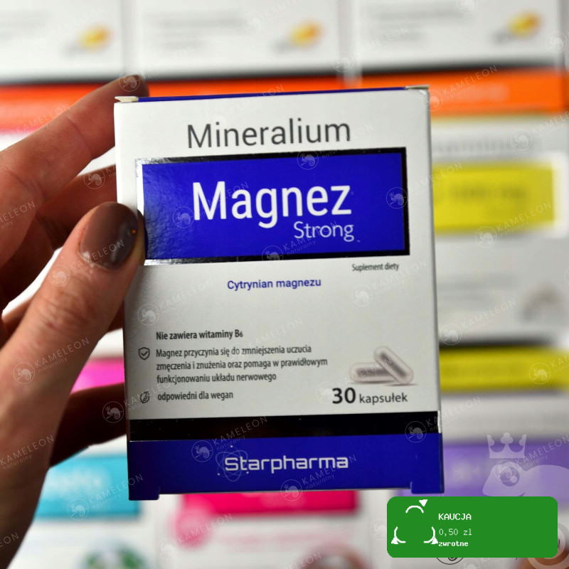 Starpharma MAGNEZ STRONG układ nerwowy zmęczenie