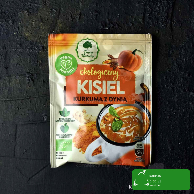 KISIEL eko KURKUMA Z DYNIĄ DARY NATURY 10 sztuk
