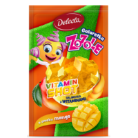 Delecta GALARETKA VITAMIN SHOT MANGO ED. ZOZOLE 70g KRÓTKA