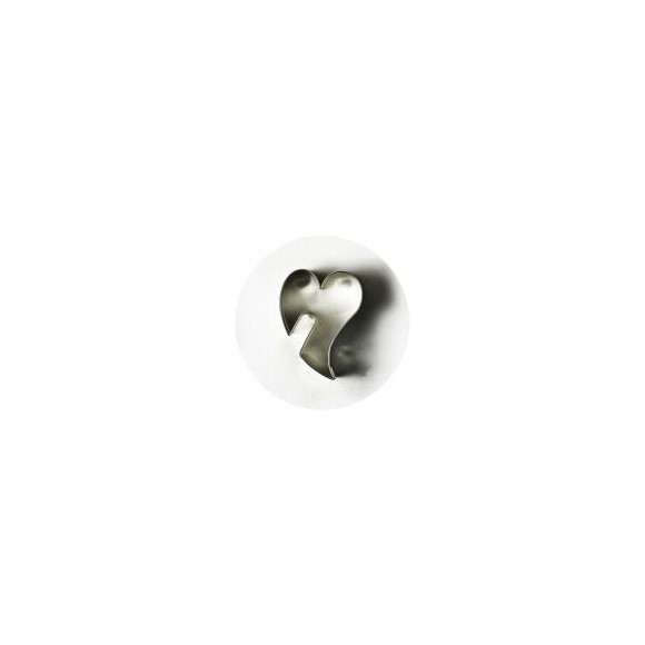 FOREMKA FORMA DO CIASTEK METALOWA wykrawacz SERCE NA FILIŻANKĘ 5,5cm