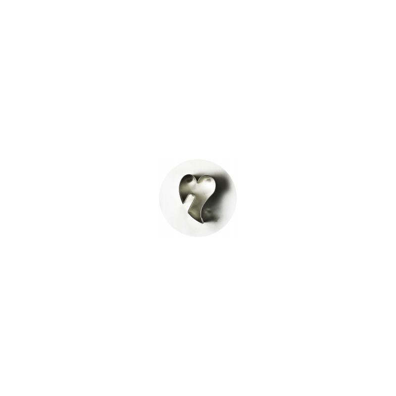 FOREMKA FORMA DO CIASTEK METALOWA wykrawacz SERCE NA FILIŻANKĘ 5,5cm
