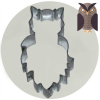 FOREMKA FORMA DO CIASTEK METALOWA wykrawacz SOWA na HALLOWEEN 3,2 x 5,4cm