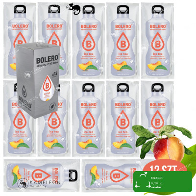 BOLERO DRINK NAPÓJ ICE TEA PEACH BRZOSKWINIA 12szt