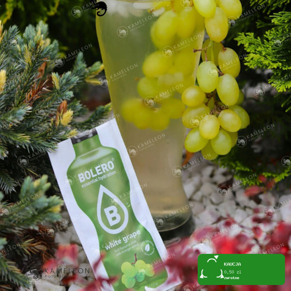 BOLERO DRINK w proszku WHITE GRAPE WINOGRONOWY 12x