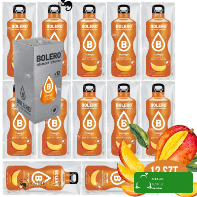 BOLERO DRINK NAPÓJ INSTANT w proszku MANGO 12x9g