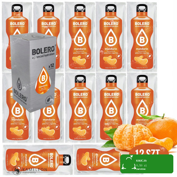 BOLERO DRINK NAPÓJ w proszku MANDARIN MANDARYNKA
