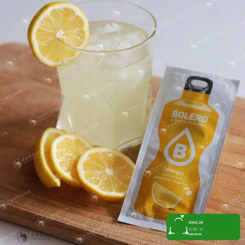 BOLERO DRINK NAPÓJ w proszku LEMON CYTRYNOWY 12szt