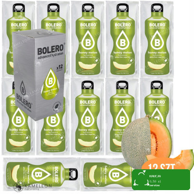 BOLERO DRINK NAPÓJ w proszku HONEY MELON stewia 12