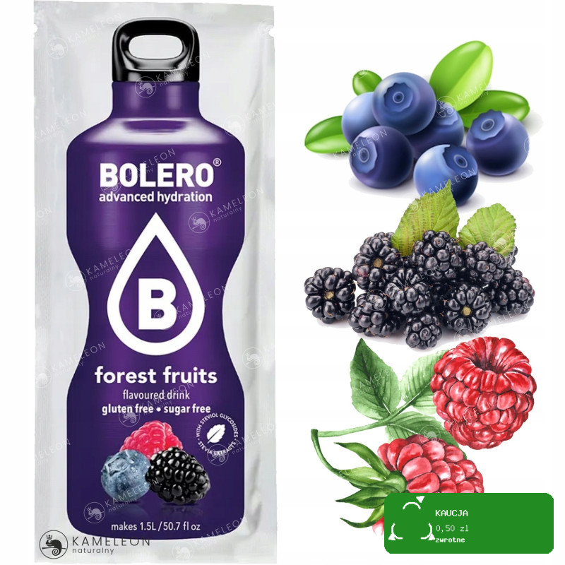 BOLERO DRINK w proszku FOREST FRUITS OWOCE LASU 12