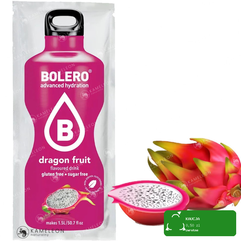 BOLERO DRINK NAPÓJ w proszku DRAGON FRUIT 9g x 12