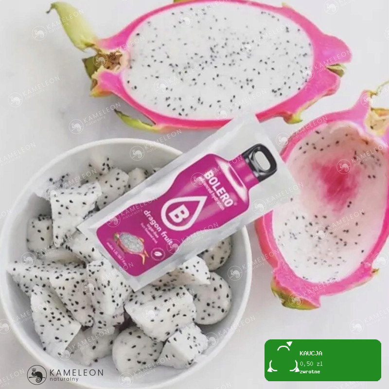 BOLERO DRINK NAPÓJ w proszku DRAGON FRUIT 9g x 12