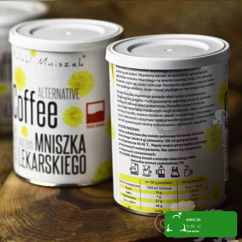 KAWA Z MNISZKA bezkofeinowa Polski Mniszek 150g