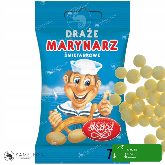DRAŻE CUKIERKI POLSKIE SŁODYCZE Z TRADYCJĄ Skawa MIX 20 SMAKÓW 1400g