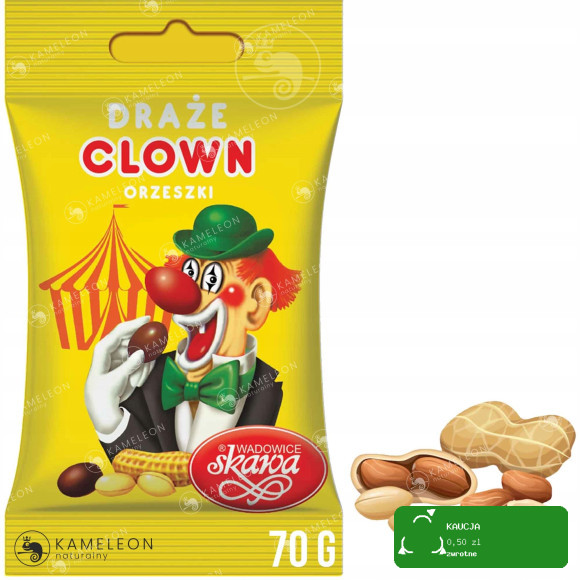 DRAŻE CUKIERKI POLSKIE SŁODYCZE Z TRADYCJĄ Skawa MIX 20 SMAKÓW 1400g