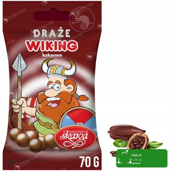 DRAŻE CUKIERKI POLSKIE SŁODYCZE Z TRADYCJĄ Skawa MIX 20 SMAKÓW 1400g