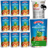 TROPIC 100% SOK WIELOOWOCOWY doypack ZE SŁOMKĄ 200ml 0,2L x10szt 2L