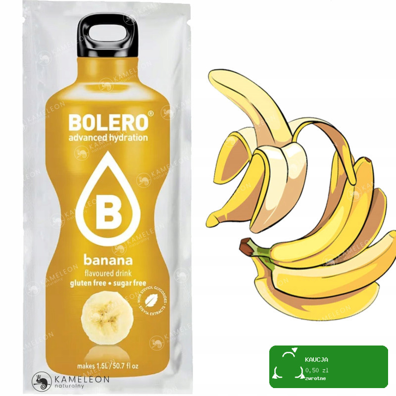 BOLERO DRINK NAPÓJ INSTANT w proszku BANAN 9g x 12