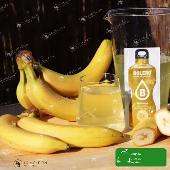 BOLERO DRINK NAPÓJ INSTANT w proszku BANAN 9g x 12