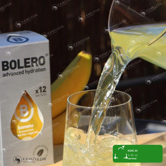 BOLERO DRINK NAPÓJ INSTANT w proszku BANAN 9g x 12