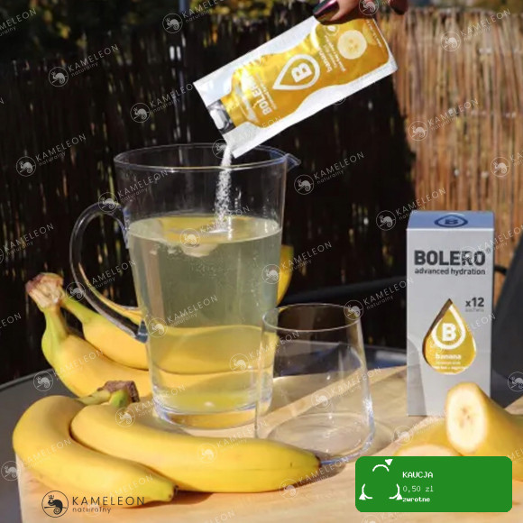 BOLERO DRINK NAPÓJ INSTANT w proszku BANAN 9g x 12