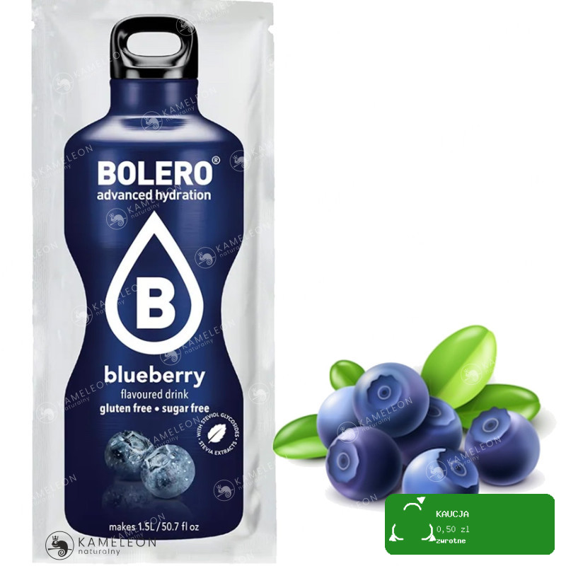 BOLERO DRINK NAPÓJ w proszku JAGODA JAGODOWY 9g
