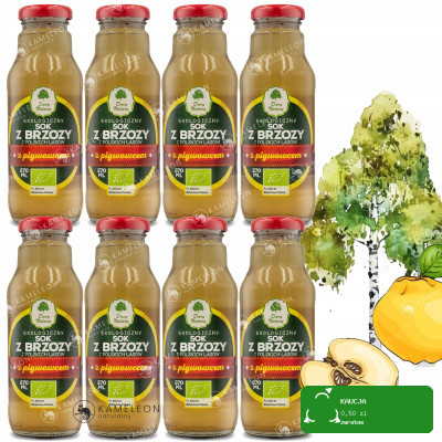 SOK Z BRZOZY Z PIGWOWCEM EKO DARY NATURY x8 2,16L