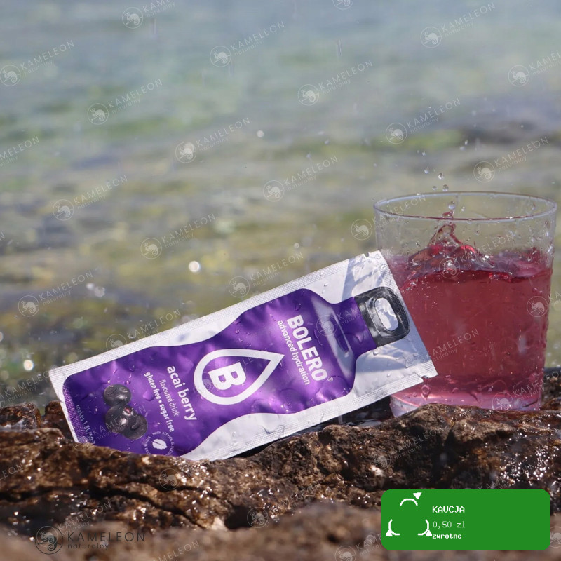 BOLERO DRINK NAPÓJ w proszku JOGODY ACAI 9G x12 KRÓTKA DATA
