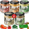 WEGETARIAŃSKA PASTA DO PIECZYWA MIX SMAKÓW Pomidorowa Paprykowa 5szt 870G