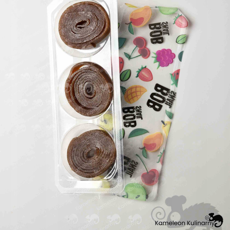 BOB SNAIL przekąska owocowa bez cukru glutenu MANGO 30x5 150G