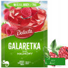 Delecta GALARETKA MALINOWA smak malinowy 4 x 70g