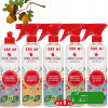 ZIOŁOWY PŁYN do CZYSZCZENIA MYCIA mix 5szt 2500ml